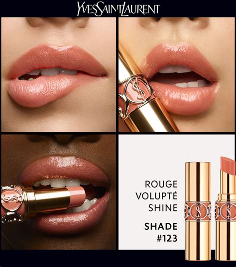 ysl rouge volupte shine nude lavalliere